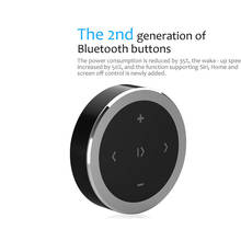 Mando inalámbrico con Bluetooth 4,0 para teléfono inteligente, Control remoto de volante multimedia, reproducción de música Mp3, para Android e IOS 2024 - compra barato