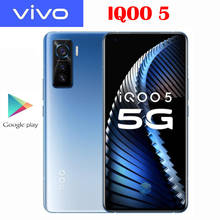 Smartphone vivo iqoo 5, 5g, kpl, original, com snapdragon 865, tela de 6.56 polegadas, 120hz, taxa de atualização, carregamento dash 55w, bateria de 4500mah 2024 - compre barato