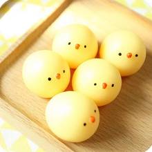 Small Animal Pinch Creative Soft Silicone Chicken Decompression Pinch Toy Kawaii Small Animal Squeeze Pressure Relieve Toys 2024 - buy cheap