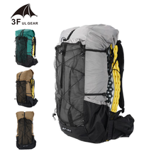 Водонепроницаемый походный рюкзак 3F UL GEAR, легкий дорожный рюкзак для кемпинга, альпинистские рюкзаки, походные рюкзаки 40 + 16 л 2024 - купить недорого