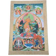 China Old Tibet Paper Thangka Like Hanging Painting Fengshui Lata Buddha Portrai 2024 - buy cheap