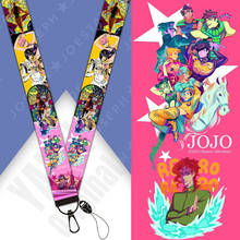 JOJO's Bizarre Adventure Wristband Keychain Mobile Phone Lanyard Peripheral Ornaments Creative Cute And Interesting Decoration 2024 - buy cheap