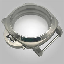 Capa de relógio em aço inoxidável 47mm, revestimento antiarranhões para relógio eta eta 6497 6498, para st3600, st3620, peças para reparo de movimento 2024 - compre barato