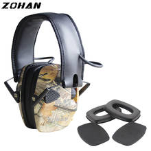 ZOHAN Electronic Earmuff NRR22DB Single Microphone Hunting Earmuffs Tactical Replacement Ear Cup for Shooting Hearing Protection 2024 - buy cheap