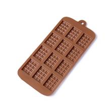 5pc/set 12 Cavity Silicone Waffle Mold Maker Cake Cookie Chocolate Pan Baking Mould Nonstick Bakeware Tool 2024 - buy cheap