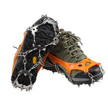 19 Teeth Claws Micro Spikes Footwear Ice Traction System Crampons Non-slip Safe Non-slip Shoe Cover Climbing Accessories Outdoor 2024 - buy cheap