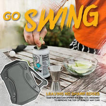 Go Swing Universal Topless Can Opener The Easiest Can Opener Ez-Drink Opener Bottle Opener Topless beer Can Opener 2024 - buy cheap