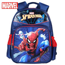 Mochilas escolares de Spiderman para niños y niñas, morral escolar de Capitán América, Anna y Elsa de Frozen, mochila para estudiantes para jóvenes 2024 - compra barato