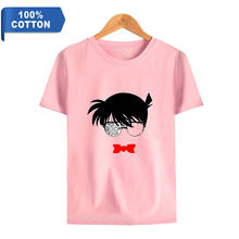 Camisetas con estampado de Conan para hombre, camisa de manga corta 100% de algodón, informal, Harajuku, a la moda 2024 - compra barato