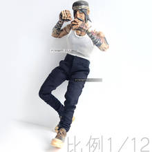 1/12 Soldier male figure casual pants model for 6 inch action figure body 2024 - buy cheap