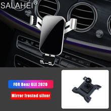 Soporte de teléfono para coche, accesorio Interior para Mercedes Benz GLE GLS 2020, ventilación de aire, tipo Snap, gravedad, GPS 2024 - compra barato