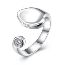Новый стиль 925 стерлингового серебра в прямом эфире кольцо в форме сердца, подходящий для Дамская мода браслеты с подвесками, ювелирное изделие для помолвки, свадьбы 2024 - купить недорого