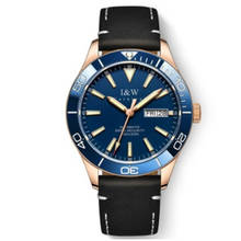 Switzerland I&W Men Automatic Watch Sapphire Luxury Mechanical Wristwatch Men Stainless Steel Waterproof 100M Mekaniska klockor 2024 - buy cheap