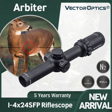 Vector Optics Arbiter 1-4x24 Hunting Riflescope Long Eye Relief Illuminated Red Telescopic Sight Scope fit 30-06 308 AR15 M4 2024 - buy cheap