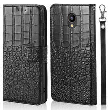 Luxury Crocodile Leather Case For Meizu M2 M 2 Flip Wallet Card Slots Book Phone Cover for MEIZU M2 Mini (Meizu M2) 5.0-inch 2024 - buy cheap