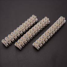 3PCS 12 Way 3A Barrier Screw Terminal Block Wire Connector Strip Electrical Supplies Barrier Strip Block Terminal 2024 - buy cheap