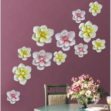 Flores de decoração para casa em estilo europeu e americano, adesivos de parede, suportes de parede, flores de jardinia e artesanato 2024 - compre barato