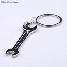 JETTINGBUY Changeable Spanner Keychain Fashion tool hammer Wrench Key Ring Chain Creative Keyfob Tools 2024 - compre barato