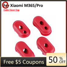 4pcs Rubber Charge Port Cover Cap Rubber Plug  For Xiaomi M365 Scooter Part 2024 - buy cheap