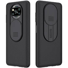 Чехол для XiaoMi Poco X3 NFC, чехол для телефона RedMi K30 Ultra Slide, Защитная крышка для камеры NILLKIN, защитный чехол для объектива для Poco X3 2024 - купить недорого