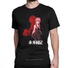 Mirai-Camiseta de Manga corta para hombre, camisa de algodón con estampado japonés de Yuno, el futuro lechero, de cómic Yandere 2024 - compra barato