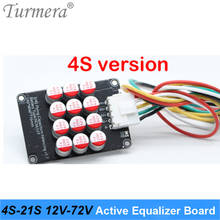 Turmera 1A 3A 5A 6A Active Equalizer Balancer Li-ion Lifepo4 LTO Lithium Battery Board Capacitor BMS 4S 5S 7S 8S 10S 16S 17S 21S 2024 - buy cheap
