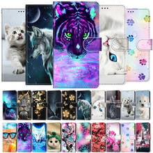 Кожаный чехол с милыми животными для Samsung Galaxy A02S A025 SM-A025F Coque для A02 A022 A022F, магнитная подставка, кошелек, флип-чехол 2024 - купить недорого