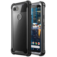 I-BLASON For Google Pixel 3 Case 5.5 inch Ares Series Full-Body Rugged Clear Bumper Case with Built-in Screen Protector 2024 - buy cheap