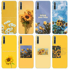 Flower Sunflower Rose Soft Silicone Phone Case for Huawei Y5 Lite 2018 Y6 Y7A Y9A Prime 2018 Y9 2019 Y9S Y5P Y6P Y7P Y8P Cover 2024 - buy cheap