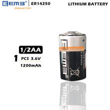 Nova bateria original epano er14250 1/2aa 3.6v 1200mah bateria de lítio plc frete grátis 2024 - compre barato