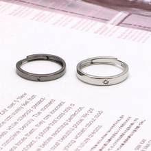 2 Pcs Sun Moon Matching Couple Friendship Lover Open Adjustable Rings Set Minimalist Engagement Wedding Rings Lovers Kit 87HB 2024 - buy cheap