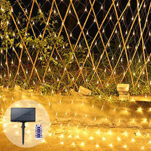Luzes de fadas de natal 104 led solar string luzes rua guirlanda luz líquida à prova dwaterproof água para a decoração do jardim ao ar livre 2024 - compre barato