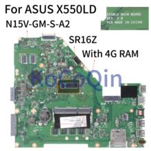 Kocoqin-placa-mãe para laptop asus, x550ld, x550l, y581l, x552l, r510l, rev.2.0, sr16z, memória ram 4g 2024 - compre barato