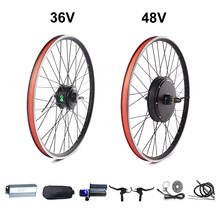 Kit de conversión de bicicleta de montaña, asistencia de pedal fácil de instalar, 36V, 250/350/500W, 48V, 500/1000/1500W, para disco y bicicleta de 20-29 pulgadas, 700C 2024 - compra barato