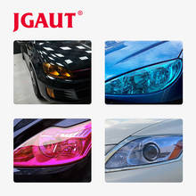 JGAUT 30x100cm Automobiles Car Light Headlight Taillight Tint Vinyl Film Sticker Sheet Fog Light Lamp Film car accessories 2024 - buy cheap