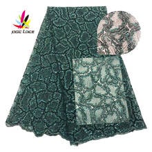 New Arrival African Organza Voile Lace Fabric With Sequin 2019 High Quality French Green Lace Fabric For Nigerian XZNI2022-1 2024 - buy cheap