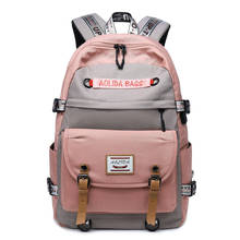 Casual daypack para homens mulheres mochila sólida lona saco de escola para adolescentes meninos 14 "15" portátil bagpack mochila-preto 2024 - compre barato