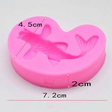 3D Chocolate Wedding Cake Decorating Tools Creative Fish Shape Diy Fondant Baking Mould Cake Silicone Mold 2024 - buy cheap