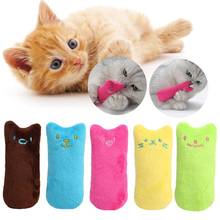 Teeth Grinding catinp toys Interactive plush Cat Toys Kitten Chewing Vocal Claws Thumb Bite Cat mint For Cats 2024 - buy cheap