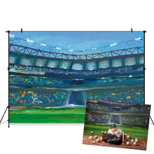 Stadium Sport Field Background Newborn Baby Photography Backdrops For Photo Studio Oil Painting Photo call Backdrop 2024 - buy cheap