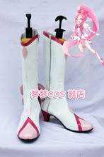 Pretty Cure цветок белые ботинки для костюмированной вечеринки в стиле аниме для вечеринок вечерние ботинки для костюмированной вечеринки индивидуальный заказ ролевых игр на Хэллоуин реквизит 2024 - купить недорого
