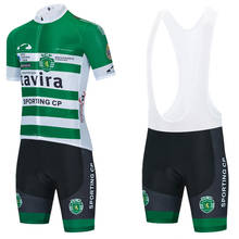 Green Cycling Set 2022 TAVIRA Cycling Jersey Bike Shorts 20D Pants Team Ropa Ciclismo Maillot Bicycle Clothing Uniform 2024 - buy cheap