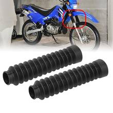 Frente da motocicleta fork capa polainas jacarés boot protetor de choque protetor poeira para fora da estrada pit sujeira bicicleta motocross atv 2024 - compre barato