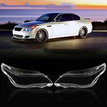 Car Headlight Lens Glass Lampcover Cover Lampshade Bright Shell Product Fit for BMW E60 E61 525I 530I 545I 550I 2003-2010-Right 2024 - buy cheap
