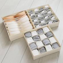 Multi Grids Folding Socks Bra Underwear Organizer Wardrobe Closet Clothes Storage Box Oxford Drawer Organizer 2024 - buy cheap