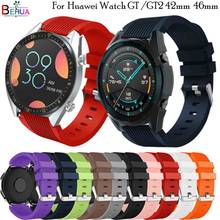 For HUAWEI WATCH 2 pro Silicone bracelet Wrist Band For Huawei watch GT GT 2 46MM Replacement 22MM Smart watch Strap Wristband 2024 - buy cheap