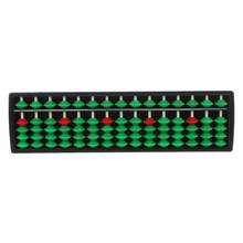 Plastic Abacus Soroban 15 Rods Beads Column School Learning Counting Tool For Math Business J78A 2024 - buy cheap