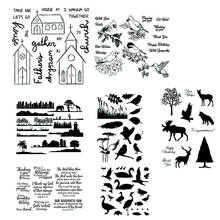 "Take Me Home"  Words Flying Birds 2020 New Transparent Silicone Clear Stamp For Scrapbooking DIY Craft Decoration Soft Stamp 2024 - buy cheap