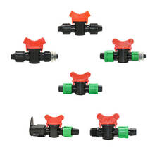 15pc 16mm Drip Tape Tap Connectors Valve With Locked 1/2" Thread Pipe Water Connectors Garden Greenhouse Irrigation 2024 - buy cheap