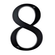 10cm Big Modern House Number Door Home Address Mailbox Numbers for House Number Digital Door Outdoor Sign 4 Inch. #8 Black 2024 - buy cheap